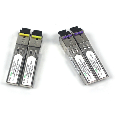 BIDI 1.25 G SFP Transceiver Tx1550/Rx1490nm 80KM SMF DDM LC CISCO JUNIPER HUAWEI COMPATIBLE