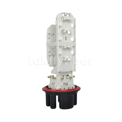 TK-SC- R05A-64SC Series Fiber Optic Splice Closure Used In Duct Buried Overhead For Ftth