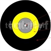 Indoor And Outdoor Access Fiber Optic Cable LSZH Jacket Material