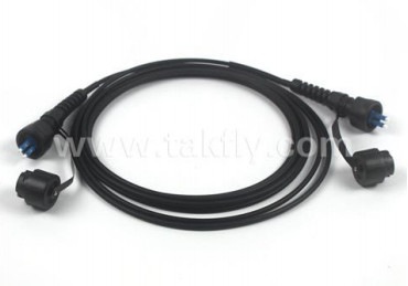 ODVA Waterproof Patch Cord 4.5-8.0nm Cable Duratability ≤ 0.2dB With The Support Optical Cable