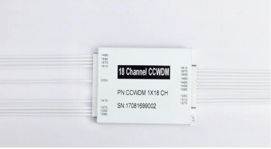 8 ch CCWDM Compact Coarse Wavelength Division Multiplexer with G657A1 Fiber and TBD Connector