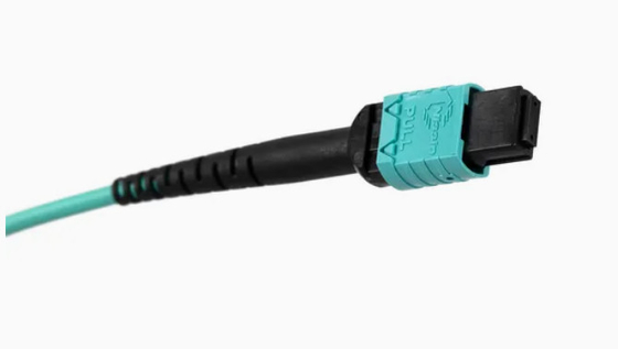 MTP Compatible Om3 MPO to MPO Optic Fiber Cable for Qsfp+Transceivers 5g Communications Type B