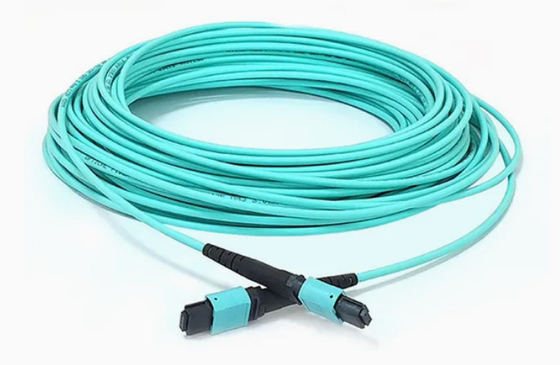 8/12/24core 2m-50m High Density PVC/LSZH UL Certification Female/ Male MPO-MPO Sm Om3 Om4 Om5 Trunk Cable Patch Cord Fiber Optic Jumper