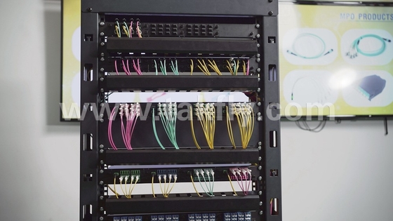 Newly Design High Density MPO Patch Panel and Rack Mount of small in size, lightweight, impact-resistant