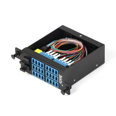 Newly Design High Density MPO Patch Panel and Rack Mount of small in size, lightweight, impact-resistant