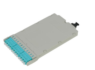 Sliding Design MTP/MPO Cassette Management Panel for Cable Diameters 0.9 / 2.0 / 3.0mm -40°C to 80°C Temperature Range