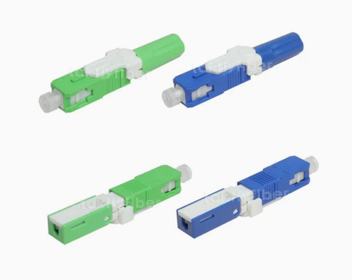 LC Connector Style SC Fast Connector for FIBER OPTIC CABLE 0.125mm Fiber Diameter