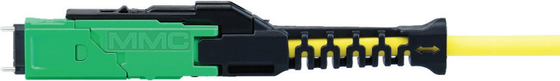 Compact Fiber Diameter 50/125 MMC Connector Solutions Customized Color Option