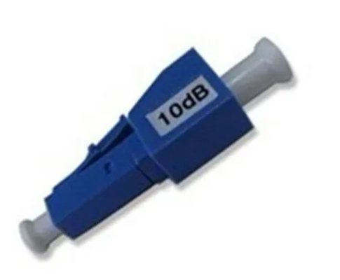 LC UPC/APC 3, 5, 10, 15, 20dB Male-Female Fiber Optical Attenuator with Metal Body