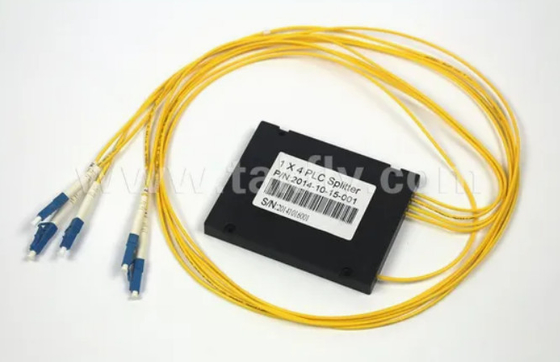 Compact Gpon Epon 1X4 SC APC ABS FTTX Fiber Optic PLC Splitter With -40- 85C Temperature Tolerance