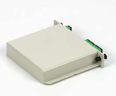 1x4 FTTX Gpon Fiber Casette Type LGX PLC Splitter with Sc/APC Connector High reliability and stability