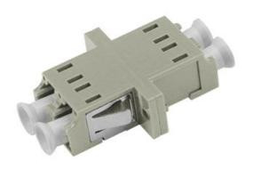 125μm Fiber Diameter APC LC Adapter with Polishing Type