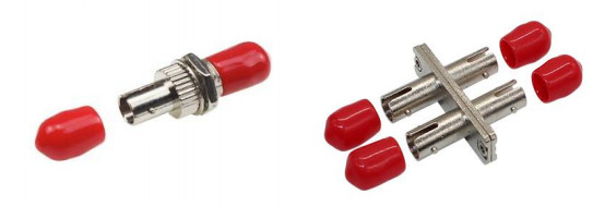 Fiber Optics Connector Model ST Adapter Waterproof for Seamless Connection