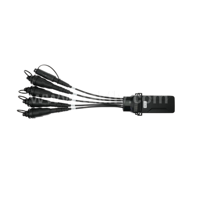Waterproof 1X4 Mini Supertap Terminal Closure Type Fiber Optic PLC Splitter with Supertap Female Optitap Compatible Connectors