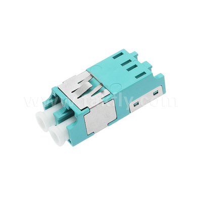 2 Port LC Duplex Quad Dust Proof Adapter V2 HD