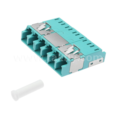 6 Port LC Quad Dust Proof Adapter V2