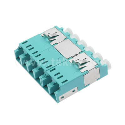 6 Port LC Quad Dust Proof Adapter V2