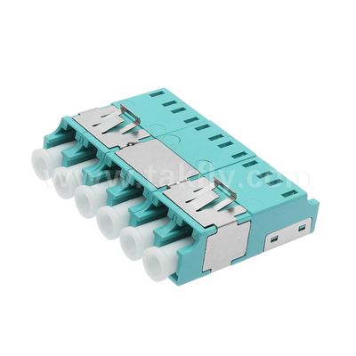 6 Port LC Quad Dust Proof Adapter V2