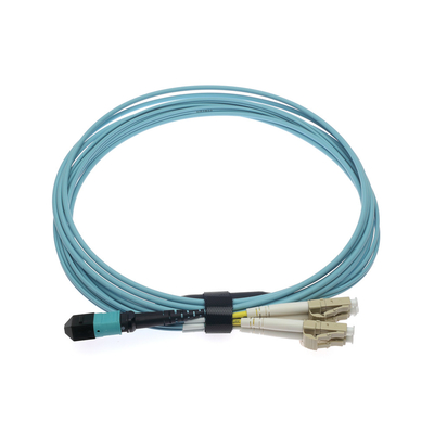 MPO MTP Fiber Optic Cable 50/125um PC APC Low Loss ≤0.2dB