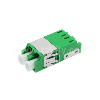 LC Duplex Fiber Optic Adapter Single Mode APC UPC No Flange