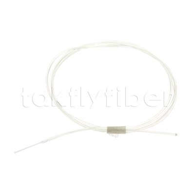 Transparent FTTH Fiber Optic Drop Cable 2.2x3.0mm G657A2 Flat Indoor