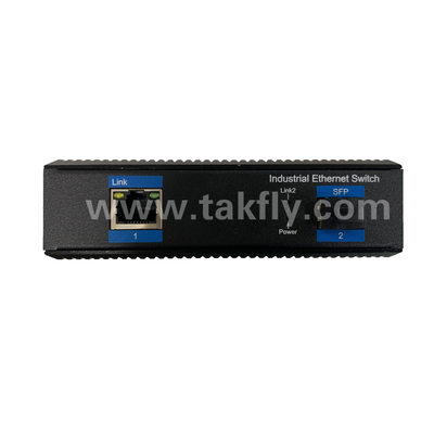 Industrial Gigabit POE Switch with 1 SFP Port and DIN-Rail Mounting
