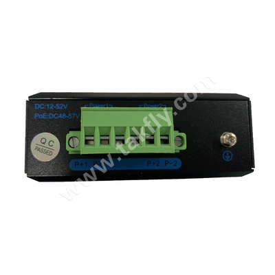 Industrial Gigabit POE Switch with 1 SFP Port and DIN-Rail Mounting