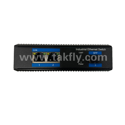 Industrial POE Ethernet Switch 2 Port Gigabit with SFP Slot