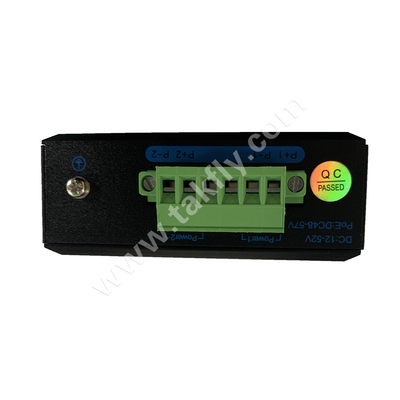 Industrial POE Ethernet Switch 2 Port Gigabit with SFP Slot