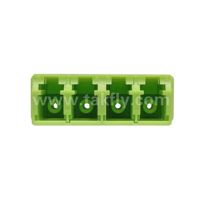 LC Quad Fiber Optic Adapter Singlemode Multimode APC UPC