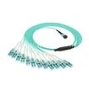 24 Core MPO-LC OM4 Breakout Cable for 40G QSFP Data Centers