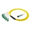 16F OM5 MTP Fiber Patch Cord Male Female MPO Jumper Cable