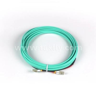 LC to LC 10G OM3 Fiber Patch Cord 2.0mm Duplex