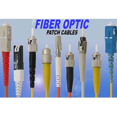 Customized Fiber Optic Patch Cable 0.9mm-3.0mm 1m-10m Length