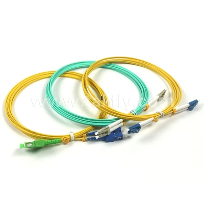 SC-SC Single Mode Duplex Fiber Optic Patch Cable 0.9mm-3.0mm