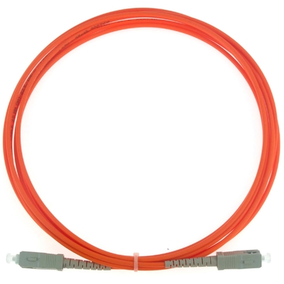 Simplex SC APC to LC UPC 9/125um OS1 Fiber Patch Cord 0.3dB Loss