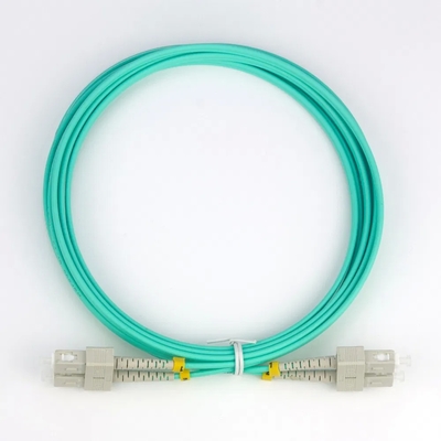 SC/LC/ST/FC Fiber Optic Patch Cord 100N Tensile Strength PVC/LSZH