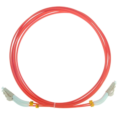 SC/LC/ST/FC Fiber Optic Patch Cord 100N Tensile Strength PVC/LSZH