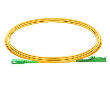 EC-SC Fiber Optic Patch Cord UPC/APC LSZH/PVC Jacket