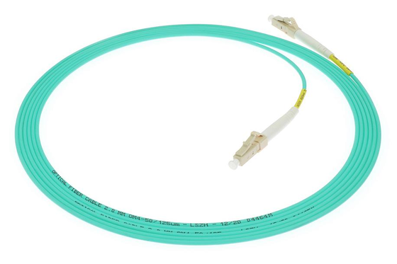 LC-LC Simplex Fiber Optic Patch Cord UPC/APU PVC/LSZH