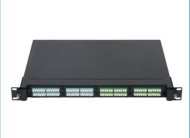 FTTH High Performance MPO/MTP Cassette Management Fiber Patch Panel For Data Center