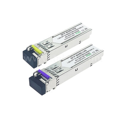 SFP Transceiver Module 1.25gbps 80km LC Reach Tx1490nm/Rx1550nm SFP Bi-Directional for Data Center FTTH FTTX