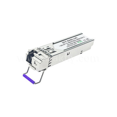 SFP 1.25gbps 80km LC Reach Tx1490nm/Rx1550nm Bi-Directional Optical Transceiver for Data Center FTTX