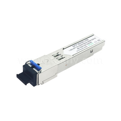 SFP Optical Transceiver Module 1.25Gbps 20KM SC Bi-Directional for Data Center FTTH FTTX