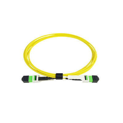 MPO MTP Fiber Connector with Pull Tab SM MM OM3 OM4 OM5 Fiber Optical Breakout Cable Fiber Optic Patchcord/Optical Fiber Patch Cable/Optical Fiber Trunk Cable/Optic Fiber Fanout Cable for High Density