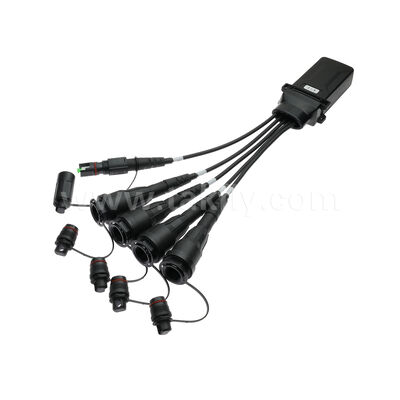 Waterproof MPO- SM G657A2 2.0mm Cable Fiber Optic PLC Splitter IP68