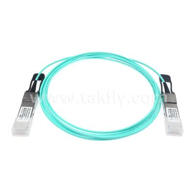 Active Optical Cables Fiber AOC 100Gbps QSFP28 to QSFP28 for Data Center FTTH FTTX