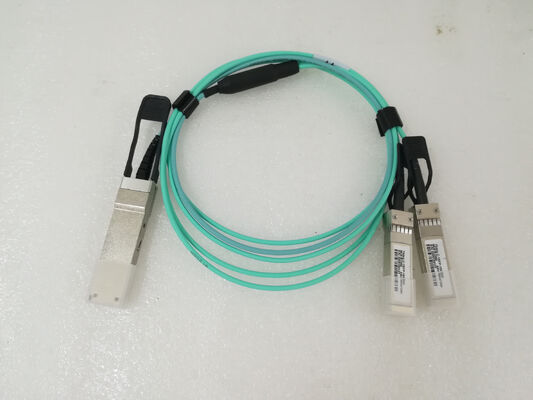 Active Optical Cables Fiber AOC 40G QSFP+ 2x10 SFP+ for Data Center