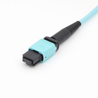 Pre-Terminated 12-144 Core Fiber Optic Cable with LC/SC/FC/MPO/MTP Connectors and 50/125um Fiber Mode