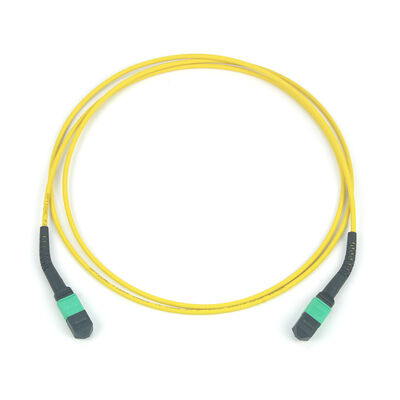 Scalable 12-144 Core MPO MTP Fiber Optic Cable with LC, SC, FC, MPO, or MTP Connectors and 50/125um Fiber Mode